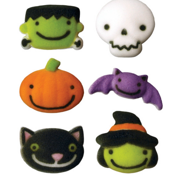 FRIGHT-FULL FRIENDS EDIBLE DECORATIONS