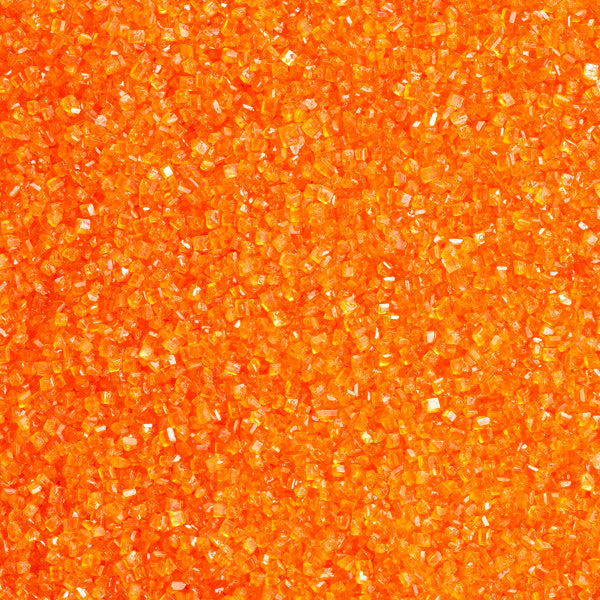 ORANGE SANDING SUGAR SPRINKLES