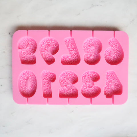 ROSE NUMBER MOLD