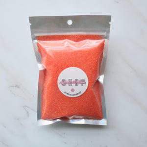 ORANGE SANDING SUGAR SPRINKLES