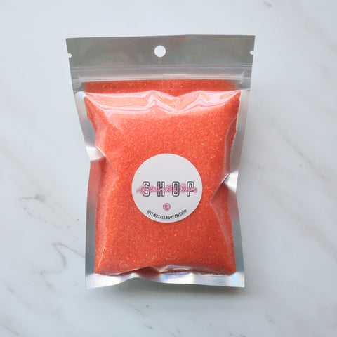 ORANGE SANDING SUGAR SPRINKLES