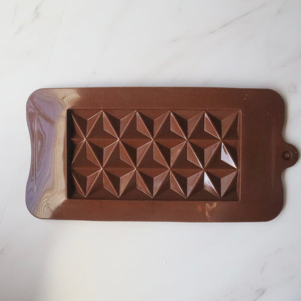 SINGLE GEOMETRIC CHOCOLATE BAR MOLD