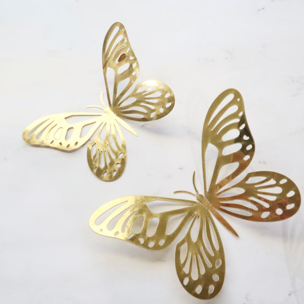 GOLD PAPER BUTTERFLIES