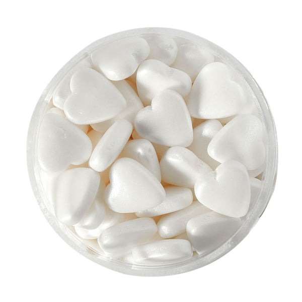 WHITE HEARTS BY SPRINKS