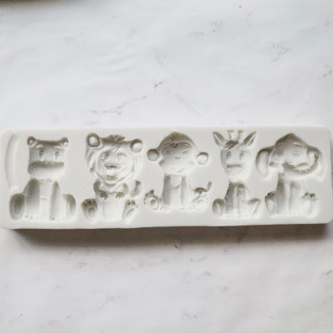 LARGE SAFARI ANIMALS MOLD