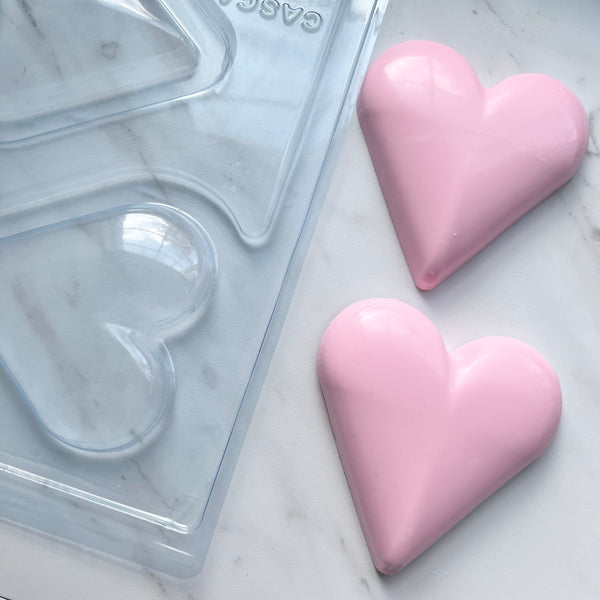 PLAIN HEART DUO MOLD (3-PART)