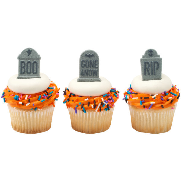 TOMBSTONE EDIBLE DECORATIONS